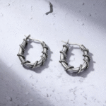 Rattan Stainless Steel Earrings