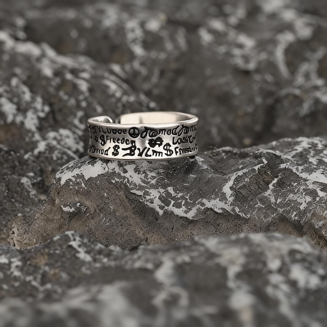 Vintage Graffiti Ring