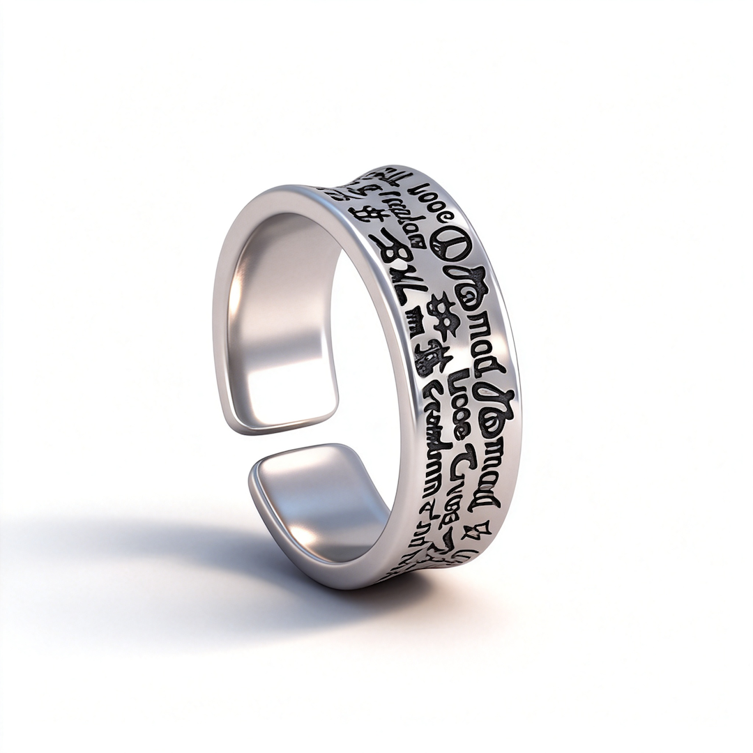 Vintage Graffiti Ring